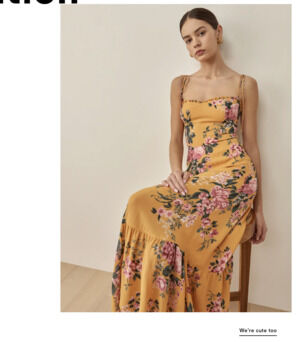 Reformation Enya Dress